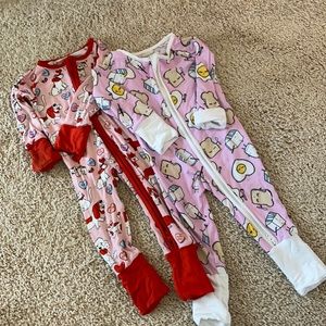 Little sleepies bamboo onesies